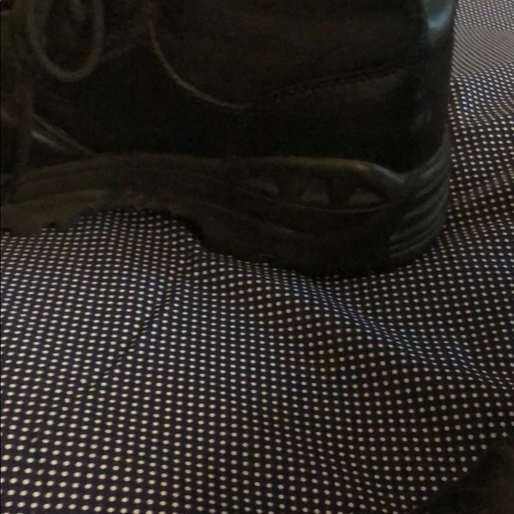 Boots, Magnum Steel toe, Black,Sz 7, Lace Up - Picture 4 of 7